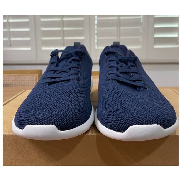 Peter Millar Men's Hyperlight Glide Knit Comfort Sneaker Navy Knit Size 10 NIB - Picture 6 of 12